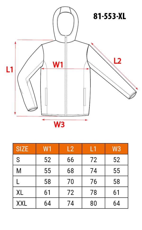 CAMO softshell jakke, størrelse XL