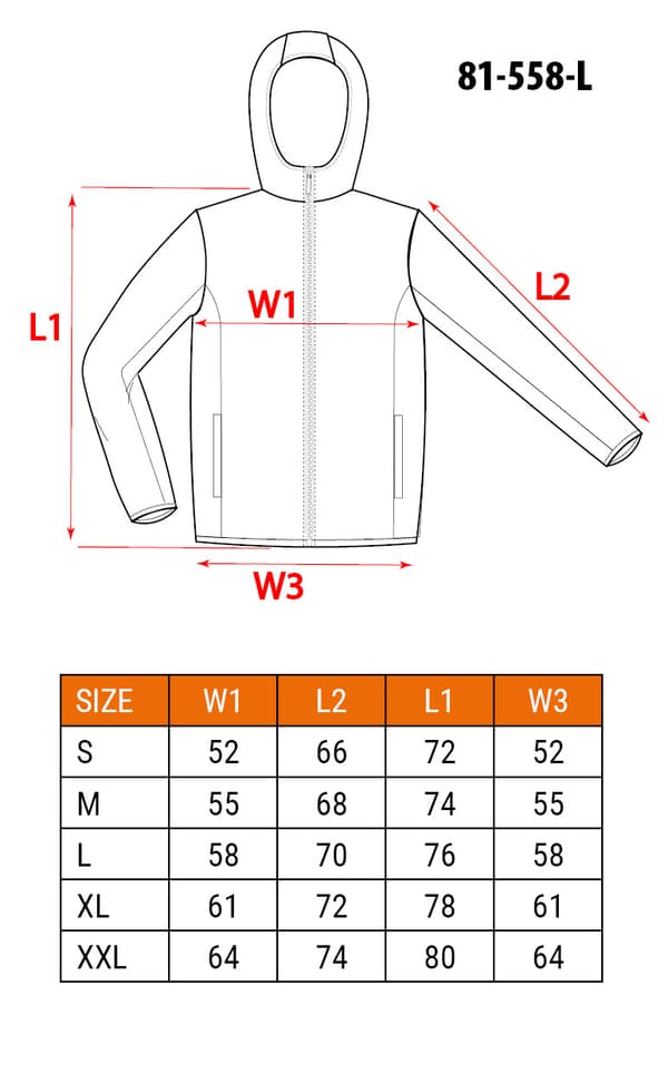 HD+ Softshell-jakke, størrelse L