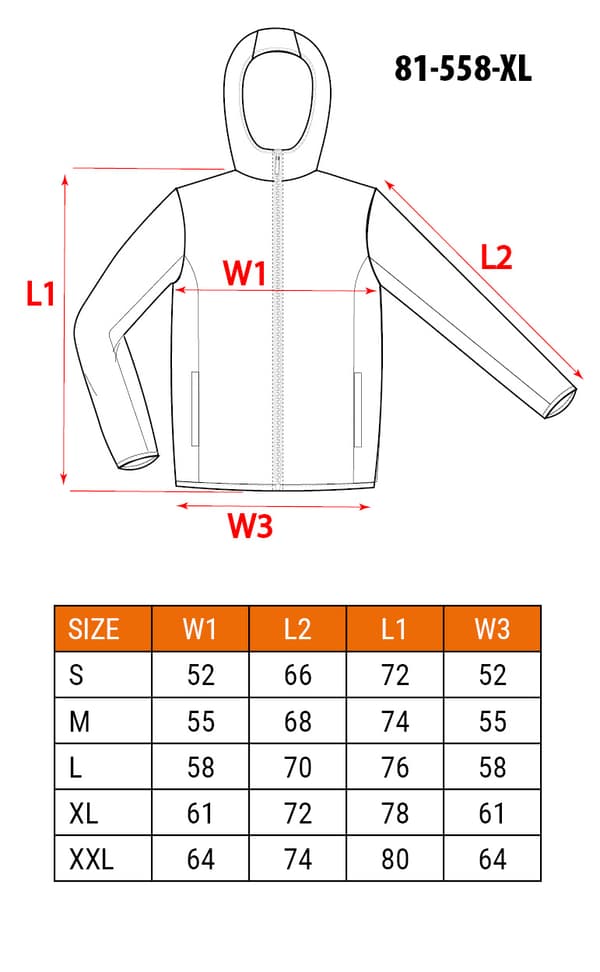 HD+ Softshell-jakke, størrelse XL