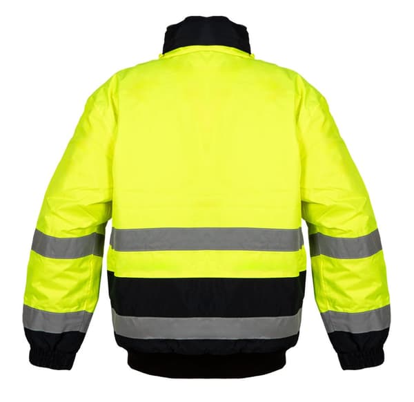 Hi-Vis-isoleret arbejdsjakke, gul, str. XL