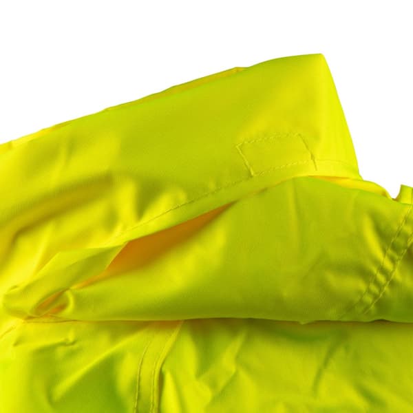 Hi-Vis vandtæt arbejdsjakke, gul, str. XL