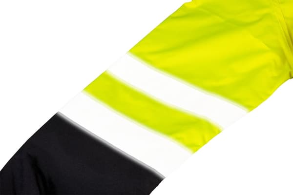 Hi-Vis vandtæt arbejdsjakke, gul, str. XL