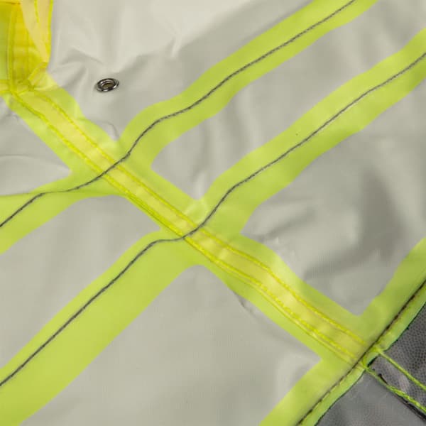 Hi-Vis vandtæt arbejdsjakke, gul, str. XL