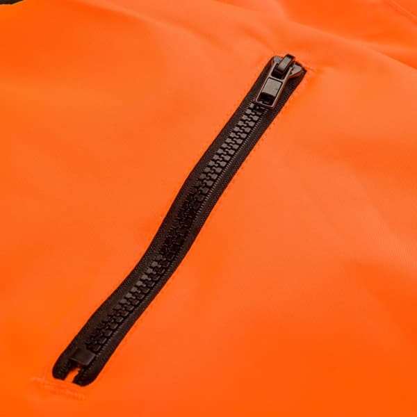 Isolerad arbetsjacka, orange, storlek XXL