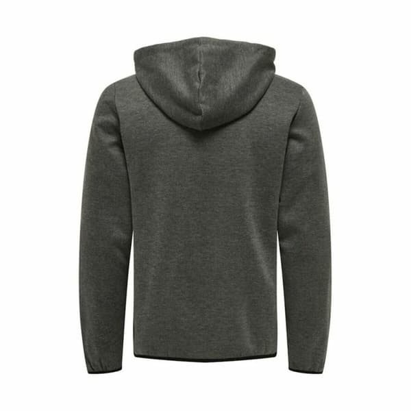 Träningsjacka Herr Only & Sons Regular Grå Mörkgrå - XS