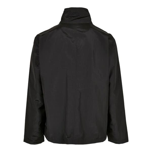 Vindjacka - Urban Classics - Dubbel Ficka - Nylon Crepe - Oversize - Svart