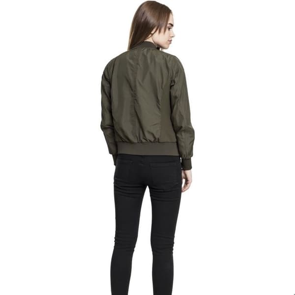 Parka dam - Urban Classics - Lätt bomberjacka - Mörkgrön - Multisport - Vuxen