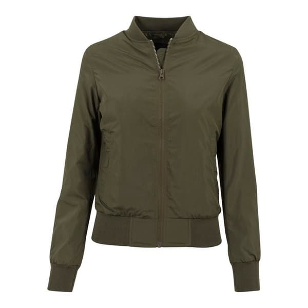 Parka dam - Urban Classics - Lätt bomberjacka - Mörkgrön - Multisport - Vuxen