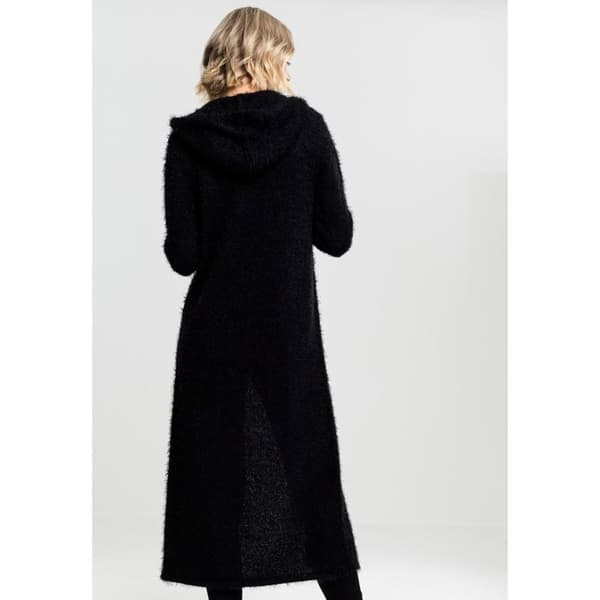 Cardigan dam - URBAN CLASSICS - Urban Feather Classic - Svart - Multisport - Bekväm
