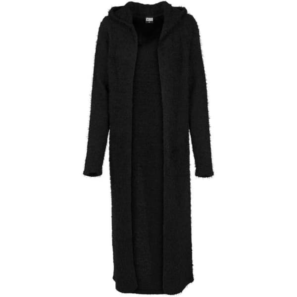 Cardigan dam - URBAN CLASSICS - Urban Feather Classic - Svart - Multisport - Bekväm