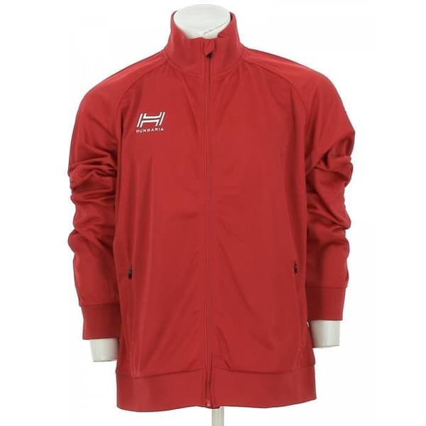 Fotbollströja - Hungaria - Pre-jacket Prem - Andningsbar - Långa ärmar - Röd