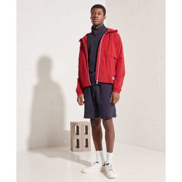 Lätt jacka Superdry Code Sport - Universitet röd - Herr - Långa ärmar - Multisport