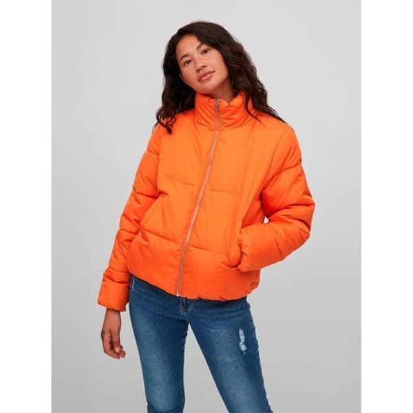 Vila Vitate L-S-Noos Kort dunjacka - Bränt orange - Dam