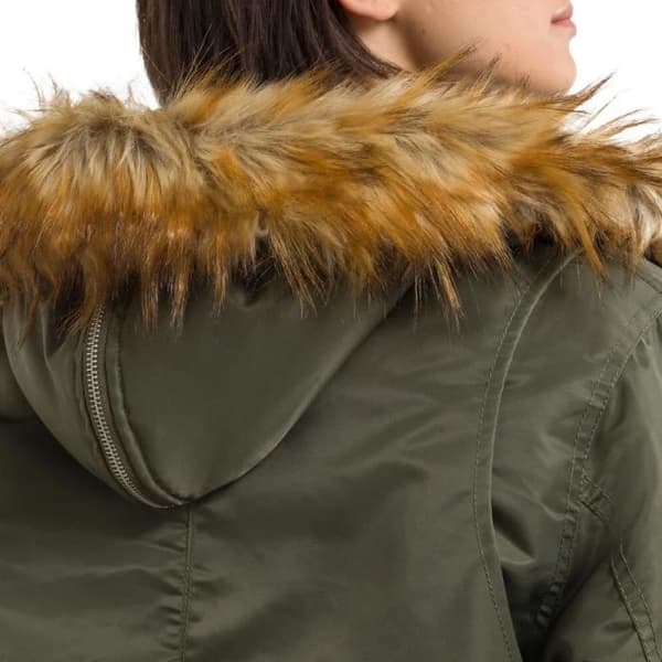 Parkas Kaki Dam Schott Elisa