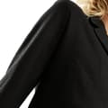 Miniatyrbild 3 av 3: Blazer Court Svart Kvinna Mamalicious Glitter - MAMALICIOUS - Svart - Kort modell - Glittrande detalj