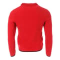 Miniatyrbild 2 av 2: Röd Herrjacka Kappa Vaurion - Långärmad - Broderad Logotyp - Fleece Material