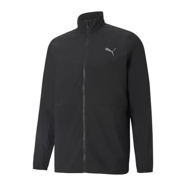 Svart Jacka för Män Puma Run Woven