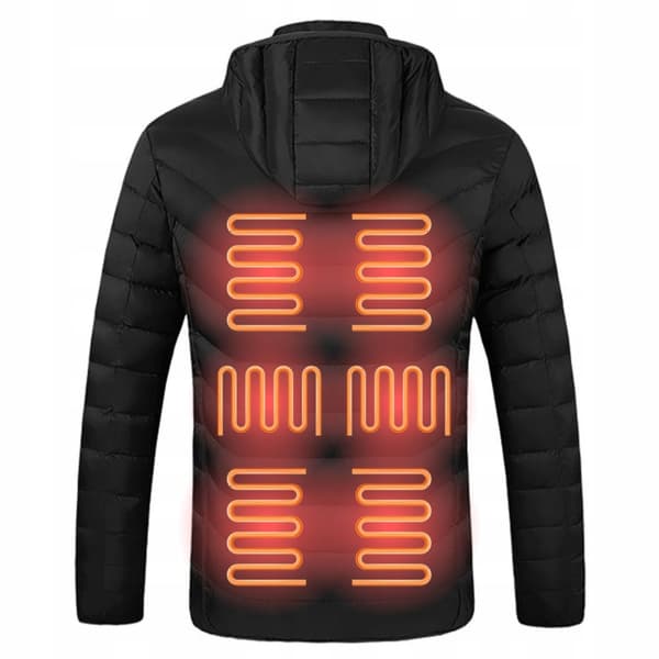 E-JACKET lämmitettävä takki koko S
