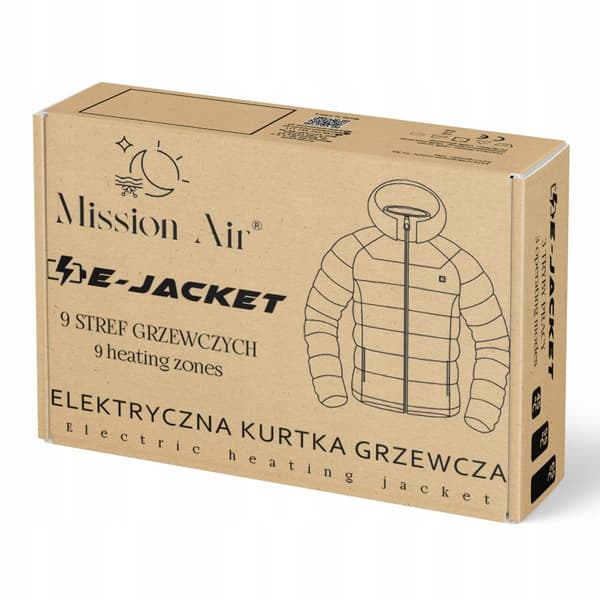 E-JACKET lämmitettävä takki koko S