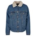 Miniatyrbild 1 av 6: Jeansjacka - Urban Classics - Oversize - Sherpa-krage - Mysig foder - Dam