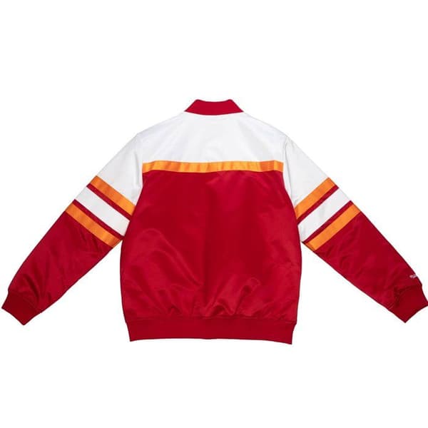 M&amp;N Heavyweight Satin Jacka - SCRIPT Tampa Bay Buccaneers