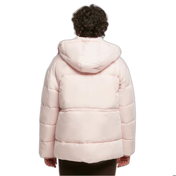 Doudoune dam - Urban Classics - Figursydd - Huva - Sidelommer - Taffeta-foder