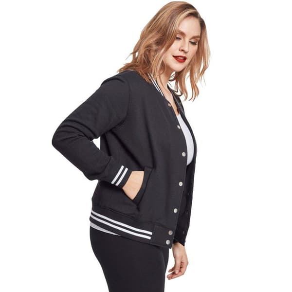 Teddyjacka - Urban Classic - Damcollege - Stora storlekar - Lätt - Elegant