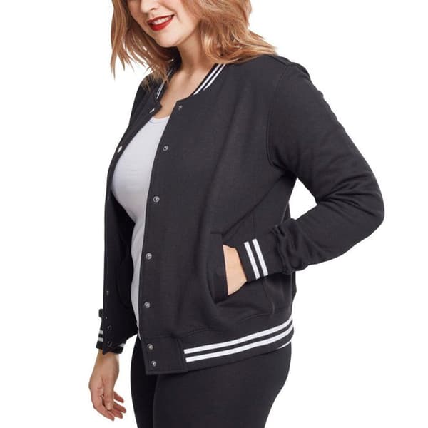 Teddyjacka - Urban Classic - Damcollege - Stora storlekar - Lätt - Elegant