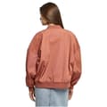 Miniatyrbild 5 av 6: Blouson oversize dam - Urban Classics - Terrakotta - Återvunnen polyester - Taftfoder - 2 fickor