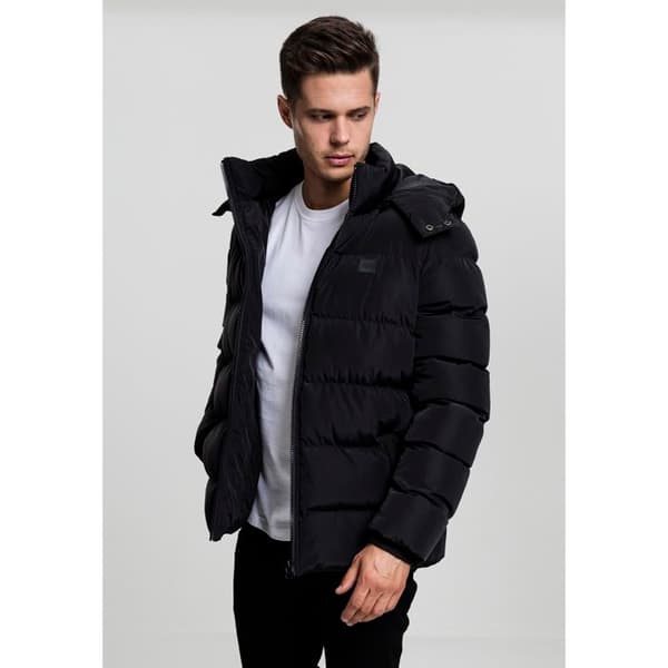 Parka - Urban Classic - Huva - Svart - Unisex - Multisport