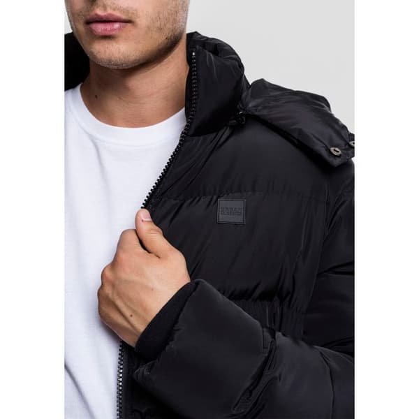 Parka - Urban Classic - Huva - Svart - Unisex - Multisport