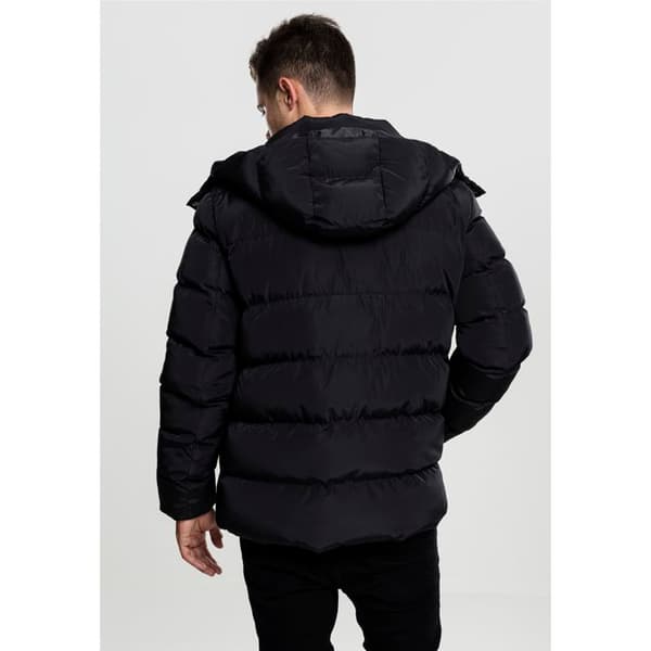 Parka - Urban Classic - Huva - Svart - Unisex - Multisport