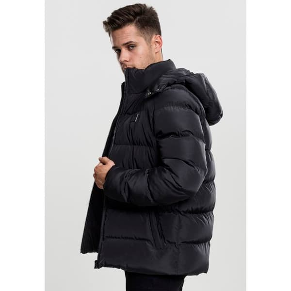 Parka - Urban Classic - Huva - Svart - Unisex - Multisport