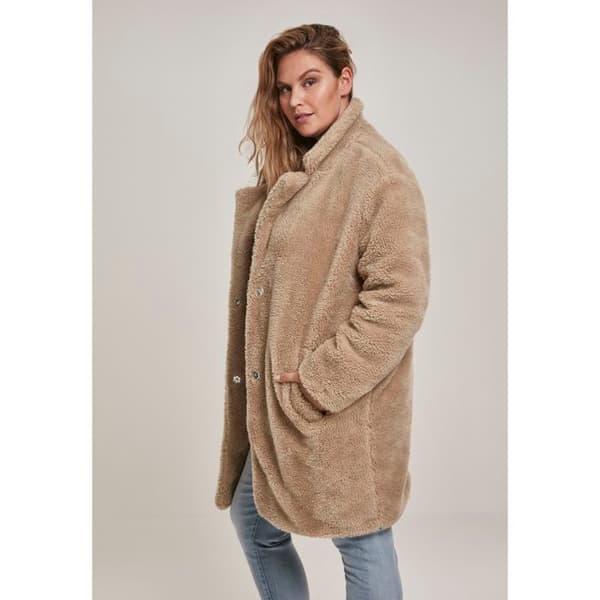 Parka för kvinnor stora storlekar Urban Classic oversized sherpa