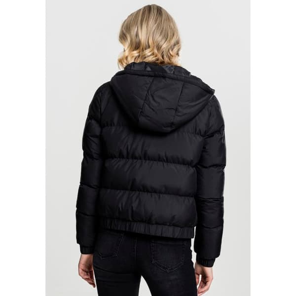 Damsk parka - Urban Classic - Huva - Svart - Multisport - Vuxen