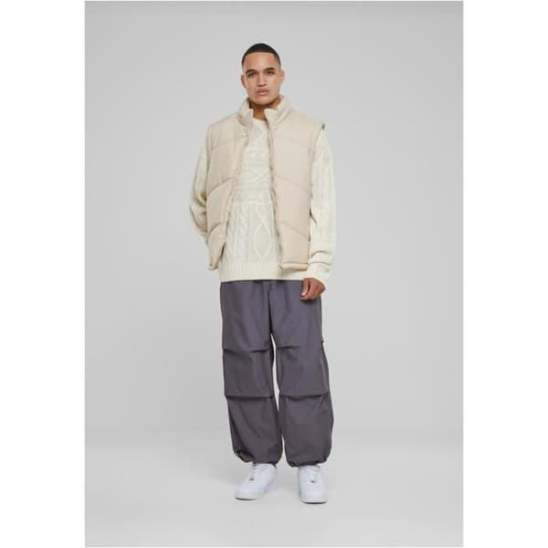 Ärmlös jacka - Urban Classics - Arrow - Beige - 100% polyester - Herr