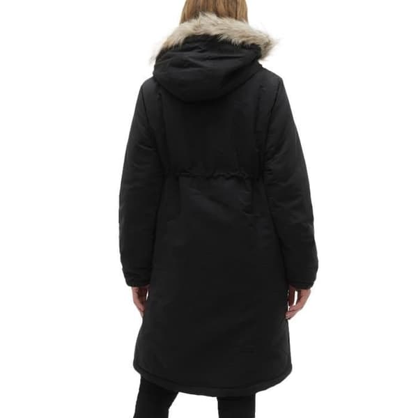 Svart Parka Dam Mamalicious Jessi