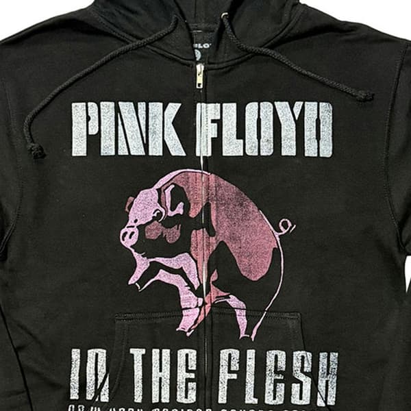 Pink Floyd In The Flesh Zipped Hoodie