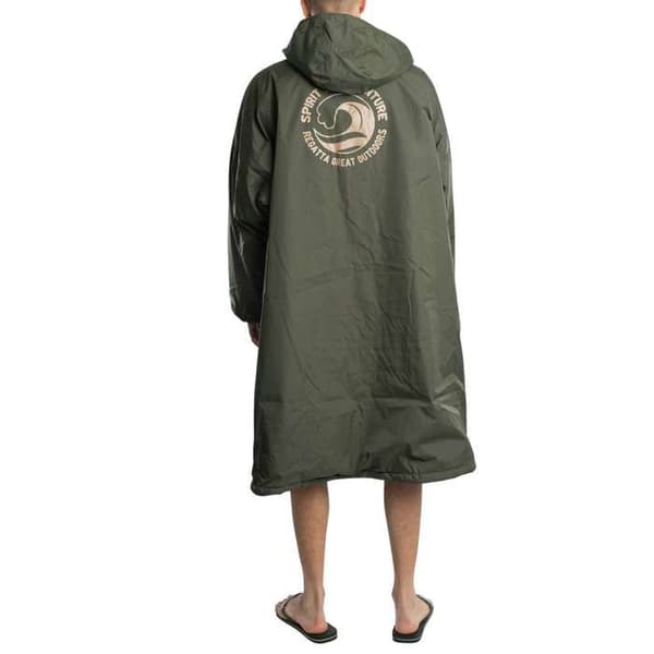 Vattentät poncho för blöjbyte - Regatta - Grön - 100% Polyester - Man - Höst/Vinter