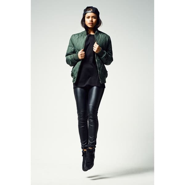 Urban Classic diamantnylon parkas för kvinnor