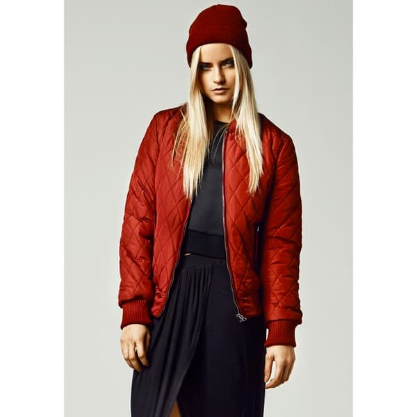 Urban Classic diamantnylon parkas för kvinnor