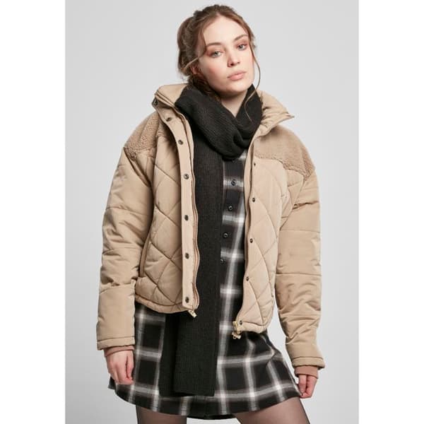 Veste damest Urban Classics diamant kviltad puffa oversized (GT)