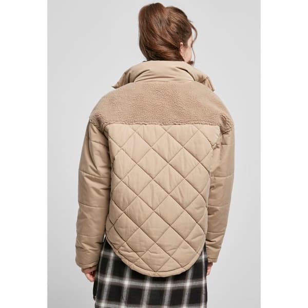 Veste damest Urban Classics diamant kviltad puffa oversized (GT)