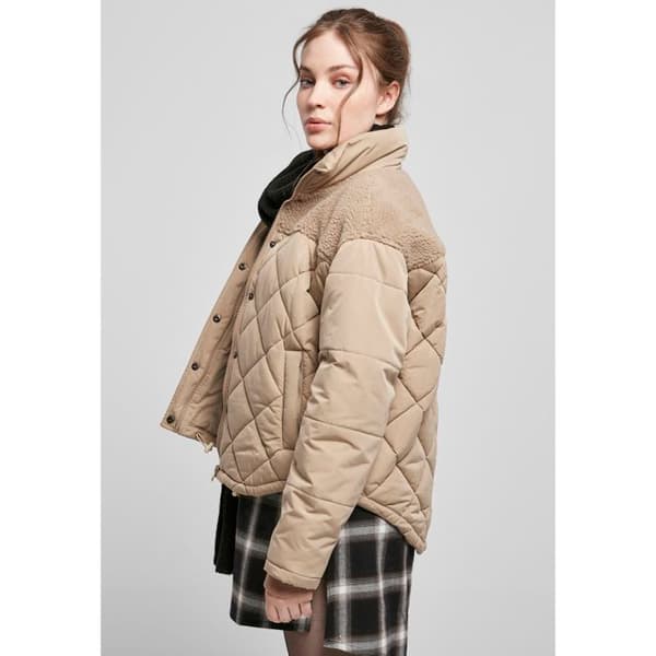 Veste damest Urban Classics diamant kviltad puffa oversized (GT)