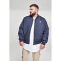Miniatyrbild 5 av 6: Parka - Urban Classics - Marinblå bomber - 100% polyester - Kviltad effekt - Optimal passform