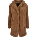 Miniatyrbild 1 av 6: Damskapsjacka - Urban Classics - Oversized Sherpa - Sandfärg - Urban stil - 2 sidofickor