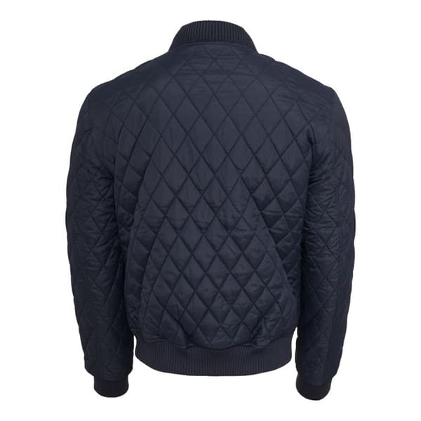 Parka - Urban Classics - Blå bomberjacka - 100% polyester - Kviltad effekt - Unisex