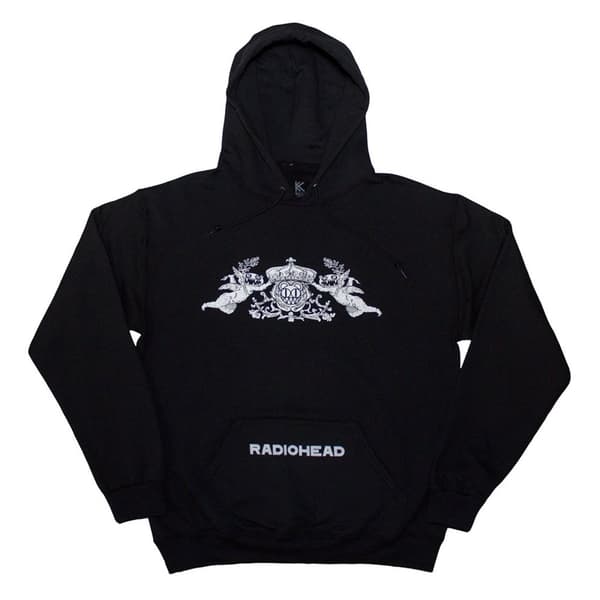 Radiohead Bearhead Crest Pullover Hoodie