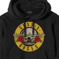 Miniatyrbild 2 av 3: Guns N' Roses Classic Band Logo Pullover Hoodie