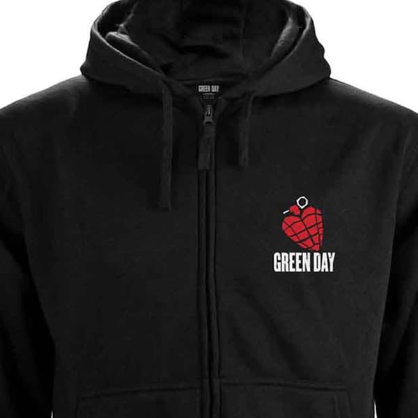 Green Day American Idiot Zipped Hoodie